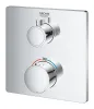 Термостат прихованого монтажу на 2 споживача Grohe Grohtherm Convent. Concealed (24080000) — Photo 5