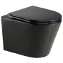 Унітаз підвісний Mixxus Premium BEVEL-0301-T3 BLACK 515х355х365mm, система змиву TORNADO 3.0 (MP6595) — Photo 2