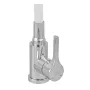 Змішувач для кухні ZERIX REX-011 CHROME REFL.WHITE з нерж. сталі (Колір хром+силіконовий вилив білий) (ZX6129) — Photo 11