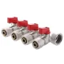 Колектор з кульовими кранами та фітингом Koer KR.1125-4 - 3/4”x4 Ways (KR2837) — Photo 3