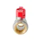 Кран кульовий ГГМ Koer Extreme KE.217-20 - 3/4" FF ручка "метелик" червона (KR5757) — Photo 7