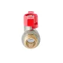 Кран кульовий ШШМ Koer Extreme KE.219-15 - 1/2" MM ручка "метелик" червона (KR5762) — Photo 6