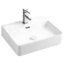 Раковина підвісна-накладна Mixxus Premium  QUADRO-0203 500x420x130mm (отвір під змішувач, перелив) (MP6718) — Photo 9