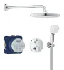 Душова система прихованого монтажу з термостатом Grohe Grohtherm (34872000) — Photo 4