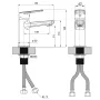 Змішувач для умивальника Mixxus Premium Matis 001 (NUT) (MI8261) — Photo 11