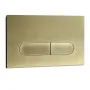 Панель змиву Koer KT-0608-12 240x160x10mm пластик,  закруглена (матове золото) — Photo 7