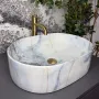 Умивальник (раковина) VBI VERONA 50 GRANIT GLOSSY накладний — Photo 6
