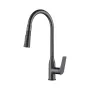 Змішувач для кухні Qtap Vlasta New з висувним виливом QTVLA344GMB45647 Gunmetal Black PVD — Photo 2