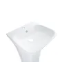 Раковина для підлоги моноблок Qtap Crow 450x435x835 White QT0511G315WN — Photo 9