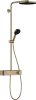 PULSIFY Showerpipe душевая система 260 с термостатом, цвет шлифованная бронза — Photo 3