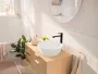 REBRIS S змішувач для умивальника 240, CoolStart, EcoSmart+, чорний матовий — Photo 4