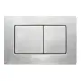 Панель змиву Koer KT-0612-02 240x160x10mm з нержавіючої сталі, кнопка квадратна SUS304 (KR6120) — Photo 8