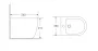 Біде підлогове Mixxus Premium ELLIPSE-0601 580х360х410mm (MP6594) — Photo 4