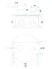Душова система REA FOSTER NICKEL BRUSHED + BOX прихованого монтажу — Photo 12