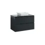 Тумба SANWEST GROUP VELMA 80 графіт +стільниця графіт+чаша Адель — Photo 3