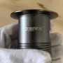 Донний клапан для раковини з переливом ZERIX BV-09 GRAY автоматичний (Click-Clack) (Колір графіт) 1 1/4'' (MY0415) — Photo 19