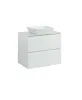 Тумба SANWEST GROUP VELMA  60 біла +стільниця біла+чаша Адель — Photo 3