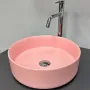Умивальник (раковина) VBI PRATO PINK MATT накладний — Photo 5