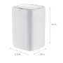 Відро для сміття сенсорне прямокутне Mixxus Wave-TC0314 White 14 л (колір білий) (MI8404) — Photo 47