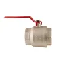 Кран кульовий Koer KR.214 - 4" FF ГГВ (ручка "важіль" червона) (KR4952) — Photo 8