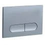 Панель змиву Koer KT-0608-01 240x160x10mm пластикова, закруглена (хром) — Photo 7