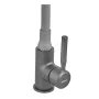 Змішувач для кухні ZERIX ATRIUM-011-T GRAPHITE REFL.GRAY (Колір графіт+силіконовий вилив сірий) (ZX6107) — Photo 13