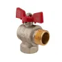Кран кульовий Koer 1" ГШМ кутовий (KR.208) (KR2807) — Photo 5