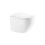 ROUND COMFORT унітаз підвісний з сидінням Soft-close (змив Тоrnado 3.0) — Photo 2