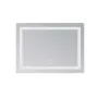 Дзеркало Lidz Kubis (KU2) 700х500 з LED-підсвічуванням Touch, з антизапотіванням, з димером, рег. яскравості LD78LF90448486 — Photo 9