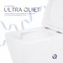 Унітаз підвісний Qtap Crow безобідковий з сідінням Soft-close QT05335170W — Photo 13