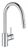 Змішувач для кухні з висувним виливом Grohe Eurosmart Cosmopolitan (31481001) — Photo 4