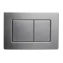 Панель змиву Koer KT-0612-07 240x160x10mm з нержавіючої сталі, квадр. (графіт) — Photo 6