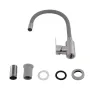 Змішувач для кухні Brinex Pure 015F3 з гнучким виливом   Nickel/Grey BRIPUR015F3NKG — Photo 7