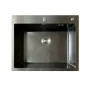 Мийка Mixxus MH5843 Micro Decor Graphite (3.0/0.8) з нерж. сталі (колір графіт) (MI8217) — Photo 4
