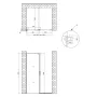 Душова перегородка Qtap Walk-In Glide CRM2012.C8 120х190 см, скло Clear 8 мм, покриття CalcLess — Photo 11
