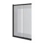 Шторка на ванну двоелементна Style 1000х1500мм black matt, скло 6мм clear — Photo 5