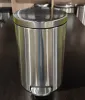 Відро для сміття з плавним закриттям кругле Mixxus Ellipse-TC0212 SS Color 12л (колір нержавійка) (MI8399) — Photo 51