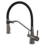 Змішувач для кухні Mixxus Premium Magnet 021 GRAPHITE REFL.BLACK (MI6975) — Photo 8