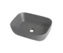 Раковина накладна Mixxus Premium DIVERSE-0116 GRAY 455x330x135mm (MP6651) — Photo 17