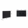 Клавіша змиву Qtap Standard 152x236x28 мм, Matt Black, лінійна QTSTD164BLM49473 — Photo 6