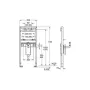 Інсталяція для раковини із вбудованим сифоном Grohe Rapid SL (38625001) — Photo 3