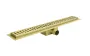 Душовий трап з нержавіючої сталі SUS304 Koer FD35-70x600-Brushed Gold (AC0717) — Photo 2