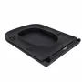 Сидіння для унітаза Qtap Tern 420х340х35 мм, Matt Black, з мікроліфтом, Slim Duroplast, Quick Release QT99HY2322MB — Photo 8