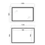 Дзеркало Qtap Cardinal 1200х800 з LED-підсвічуванням Touch, з антизапотіванням, з димером, рег. темп. кольору (3000-6500K) QT0478C12080 — Photo 10