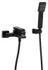 IMEX ART BLACK MATT Змішувач для ванни з душовим набором, чорний матовий — Photo 4