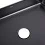 Комплект Qtap Tern: Раковина накладна прамокутна 500х350х145 мм Matt Black + Донний клапан PU03 — Photo 10