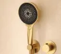 IMEX AZORES BRUSHED GOLD Набір для душу термостатичний, PVD матове золото — Photo 10