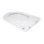 Qtap Сидіння для унітаза (Robin 520, Scorpio 520) 465x363x60 мм, White, з мікроліфтом, Slim Duroplast, MagLock QTSC179W48916 — Photo 8