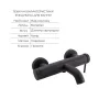 Комплект для ванни Qtap Robin Black: Змішувачі QTROB3060102B+QTROB1060M102B+Тримач QT829910842854OB+Шланг QT054BL43074+Лійка QTRUC125BLM45776 — Photo 11