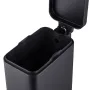 Відро для сміття з плавним закриттям прямокутне Mixxus Premium Quadro-TC0105 Black 5 л колір чорний (MI7061) — Photo 19